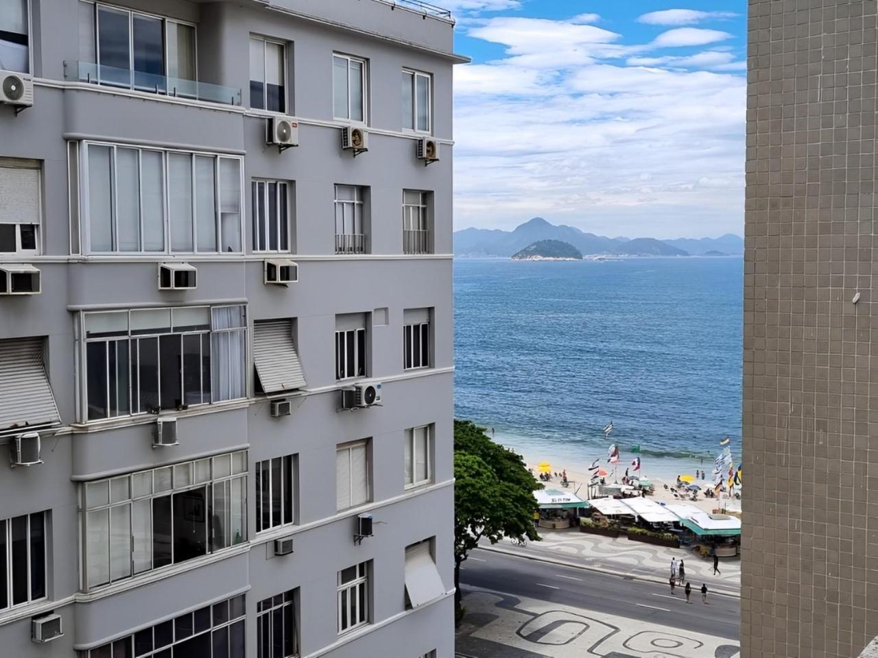 Confortavel Estudio Com Linda Vista Do Mar Rio de Janeiro Exterior photo