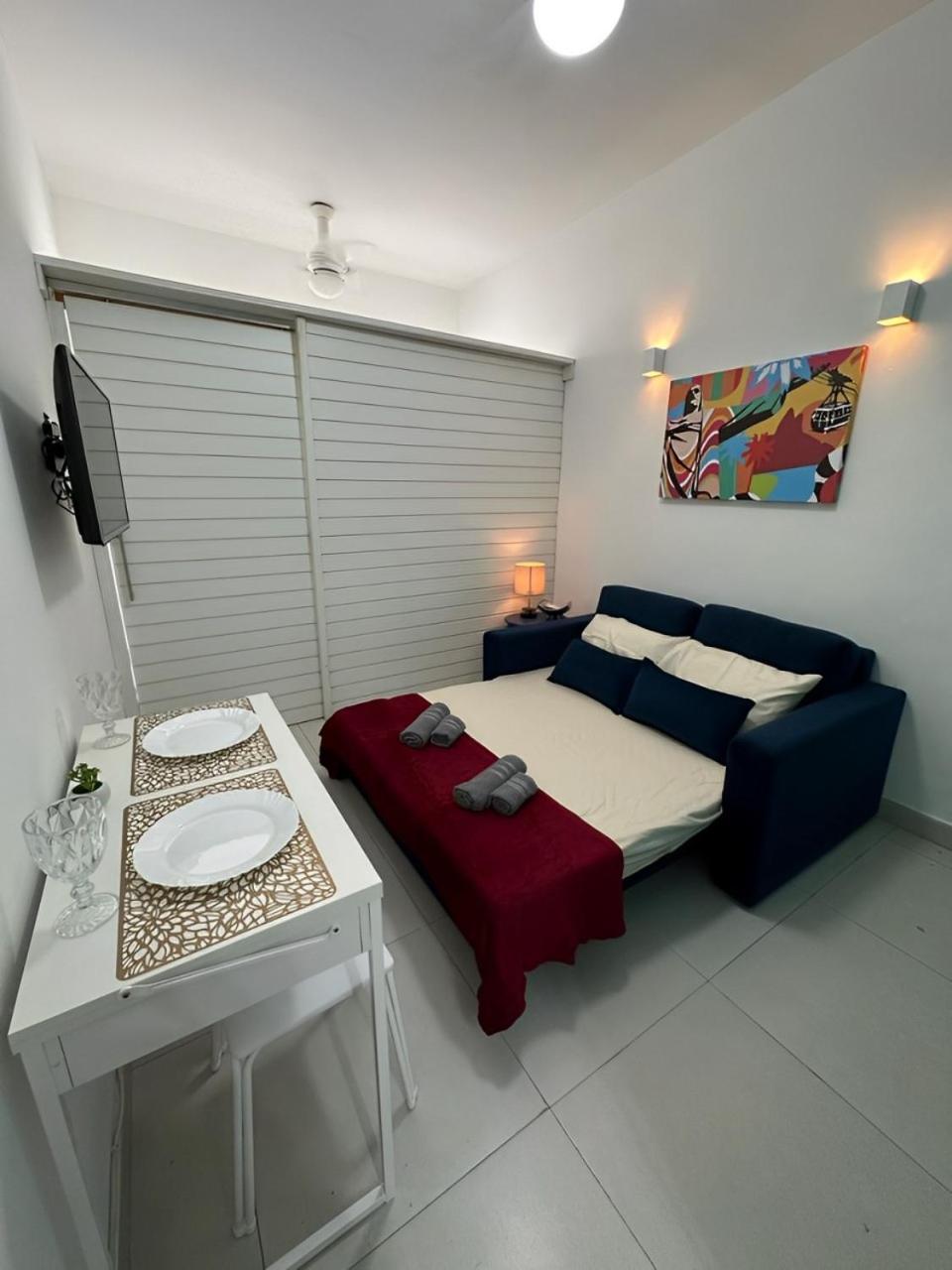 Confortavel Estudio Com Linda Vista Do Mar Rio de Janeiro Exterior photo