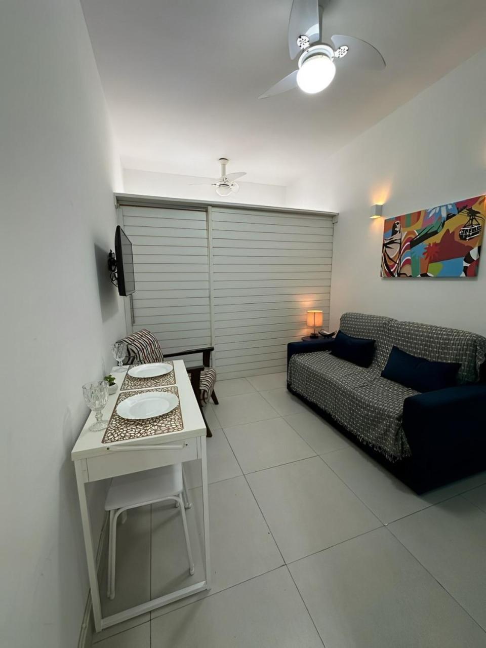 Confortavel Estudio Com Linda Vista Do Mar Rio de Janeiro Exterior photo