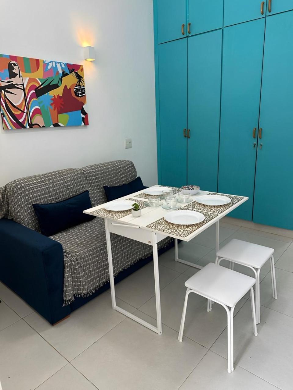 Confortavel Estudio Com Linda Vista Do Mar Rio de Janeiro Exterior photo