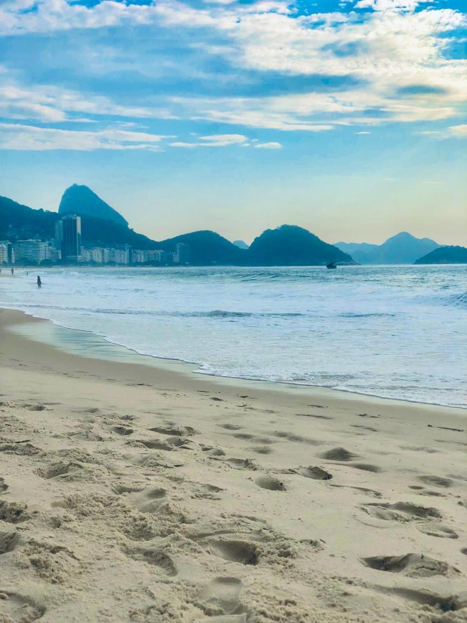 Confortavel Estudio Com Linda Vista Do Mar Rio de Janeiro Exterior photo