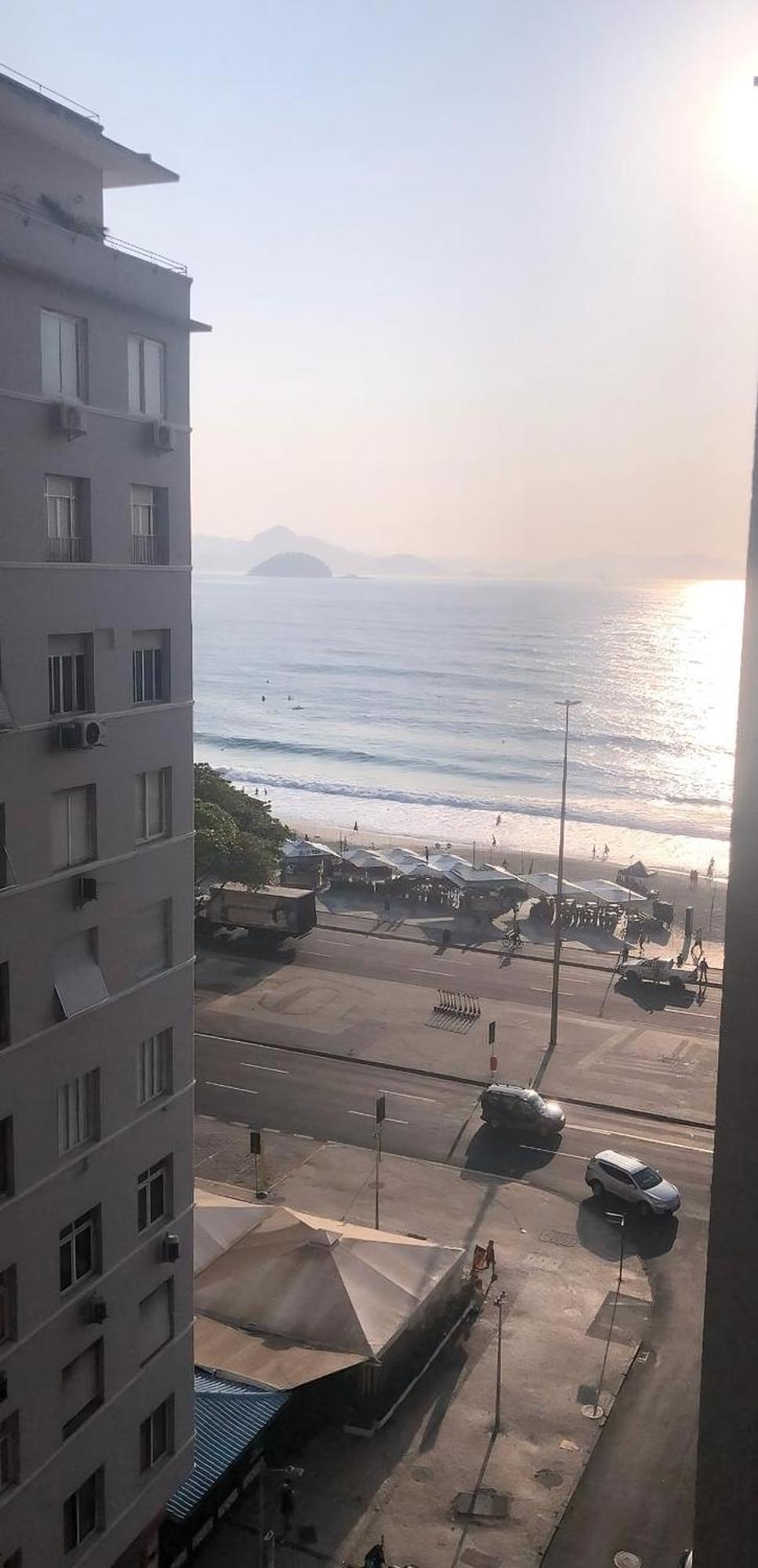 Confortavel Estudio Com Linda Vista Do Mar Rio de Janeiro Exterior photo